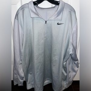 Nike XXL Mens Therma-Fit 1/2 Zip Fleece in Grey 🩶
